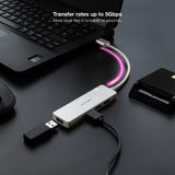 Hub Usb 3.0 Nanocable 10.16.4602 4xusb Gris