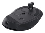 Mouse Trust Wireless Niven Bt/2.4ghz 7 Botones Silencioso 800-3200dpi Recargable Negro