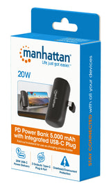 EAN 0766623102612 - Manhattan 102612 batería externa Ión de litio 5000 mAh Negro imagen 14