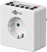 EAN 4040849555411 - Goobay 55541 contador eléctrico Blanco Programador eléctrico diario/semanal imagen 2
