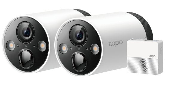 Kit 2 Camaras Ip Wifi  Con Bateria Tp-Link Tapo C420s2 Resolucion 2kqhd 2560x1440px Bateria 180dias