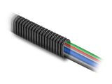 Delock 60619 Conducto De Protección De Cables De Plástico En Forma Ovalada Flexible 13,6 X 6,3 Mm - Longitud 5 M Negro