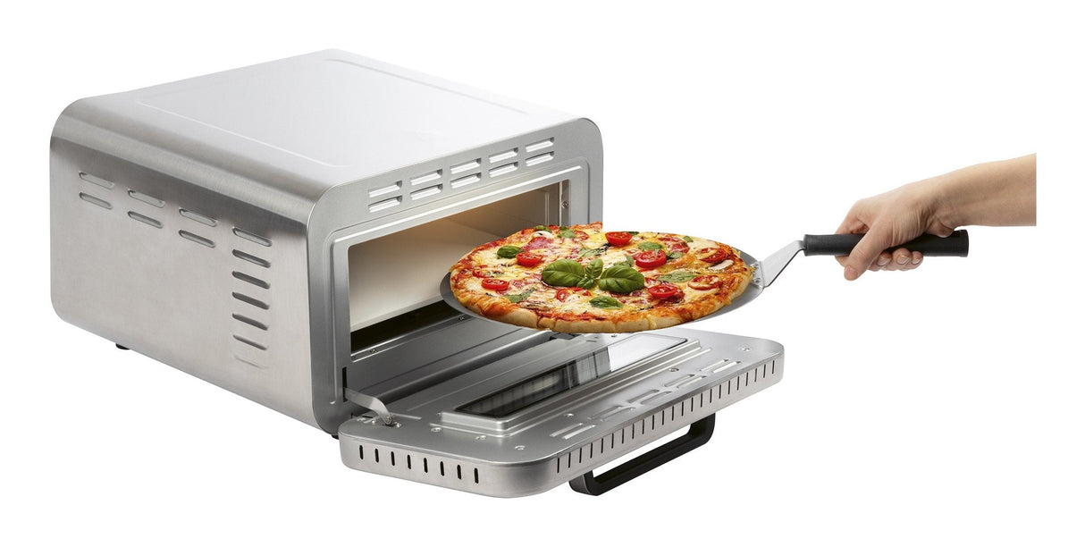 Proficook Pc-Po 1323 Edelstahl (Edelstahl (Gebürstet), Bis 2.100 Watt, Para Pizza Ø 31,5cm, Inkl. Pizzaschieber) 501323
