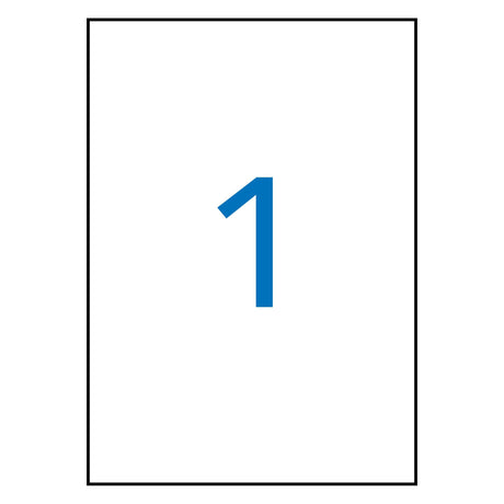 EAN 8410782028802 - APLI 02880 etiqueta autoadhesiva Rectángulo Permanente Rojo 20 pieza(s) imagen 2