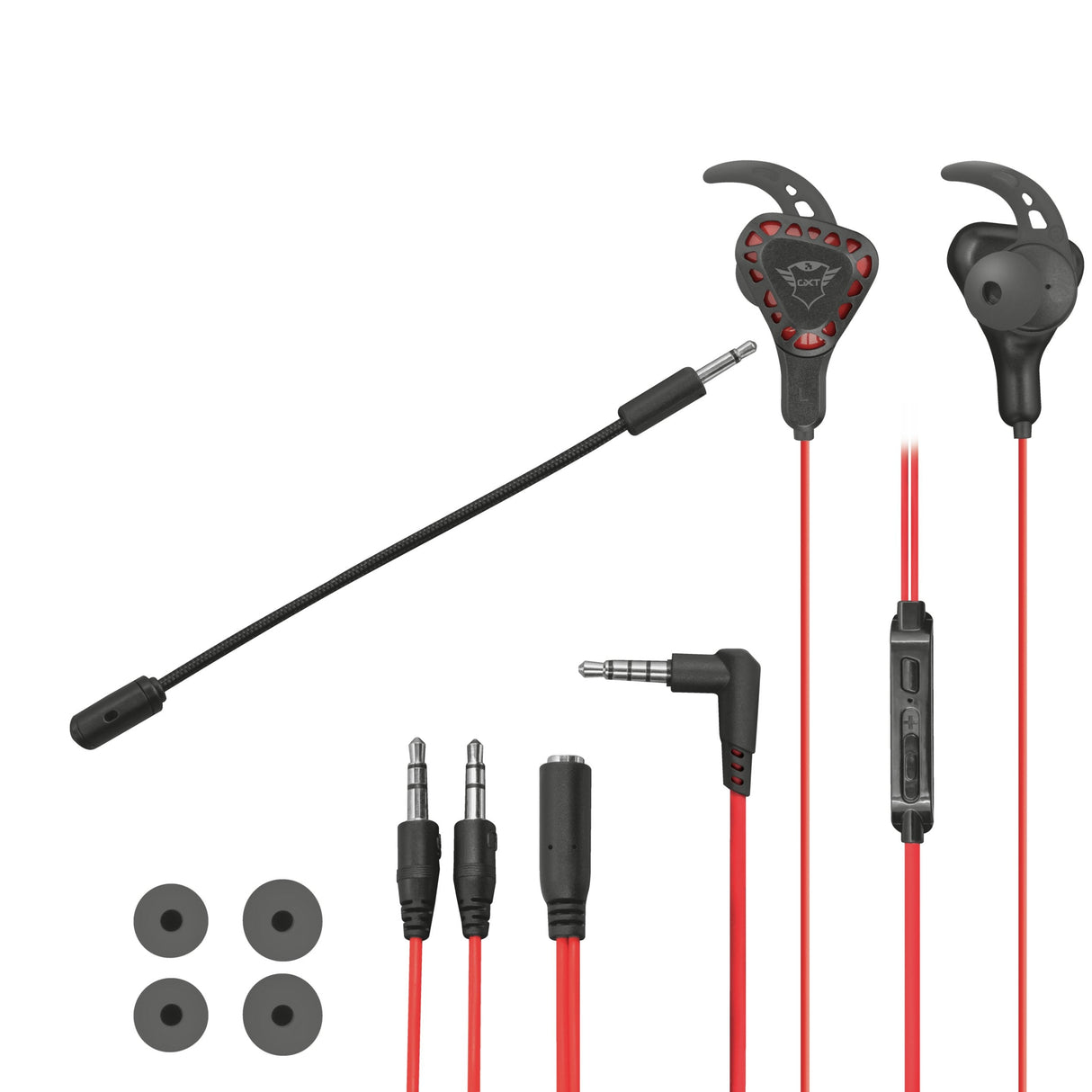 Auricular Trust Gaming Gxt 408 Cobra Jack 3.5  Altavoces Activos 10mm - Cable 1.2m Multiplataforma 23029