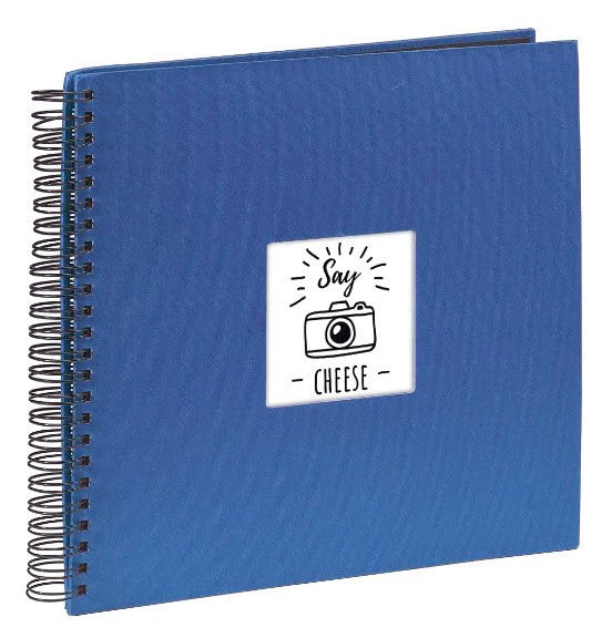 Hama  Fine Art  Wire-O Bound 36x32 50 Black Pages 090142 Blue