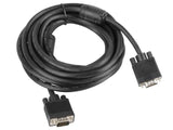 Lanberg Cable Vga Macho-Macho Ca-Vgac-10cc-0050-B Ferritas Negro 5 Metros