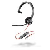 EAN 0197498428987 - HP Poly Blackwire 3310 Monaural USB-C Headset +USB-C/A Adapter Alámbrico Diadema Business/Everyday USB Ti imagen 5