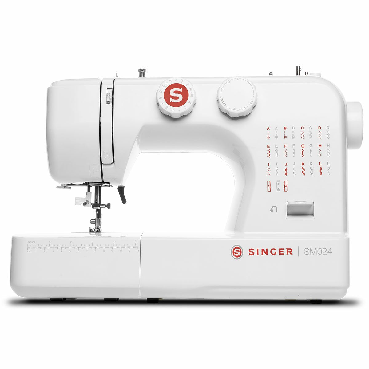 Máquina De Coser Singer Sm024 (Blanco)