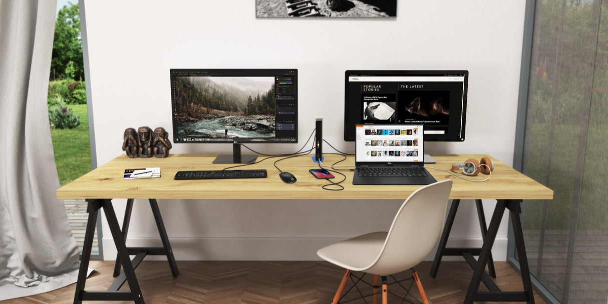I-Tec Usb 3.0/Usb-C Dual Hdmi Docking Station 2x Hdmi 1x Glan 2x Usb 3.0 4x Usb 2.0 1x Audio 1x Mic Usb 3.0 Kabel With Usb-C Adapter