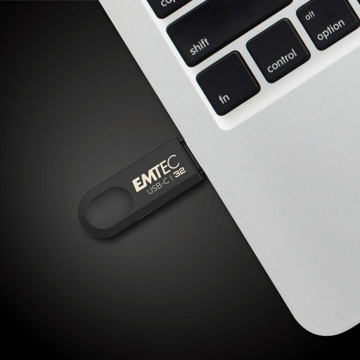 Emtec C280 Unidad Flash Usb 32 Gb Usb Tipo C 3.2 Gen 1 (3.1 Gen 1) Negro