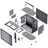 Jonsplus Z20 Micro-Atx Carcasa, Con Tragegriff - Negro