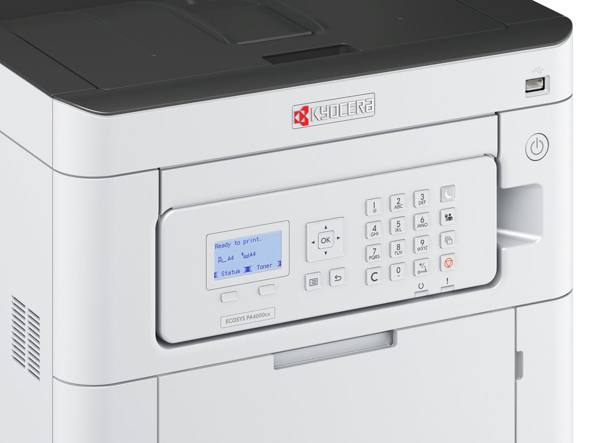 Kyocera Ecosys Pa4000cx, Impresora Láser Color Gris/Negro
