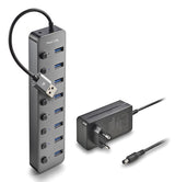 EAN 8435430624397 - NGS IHUB 8 USB 2.0 Type-A 5000 Mbit/s Negro imagen 3