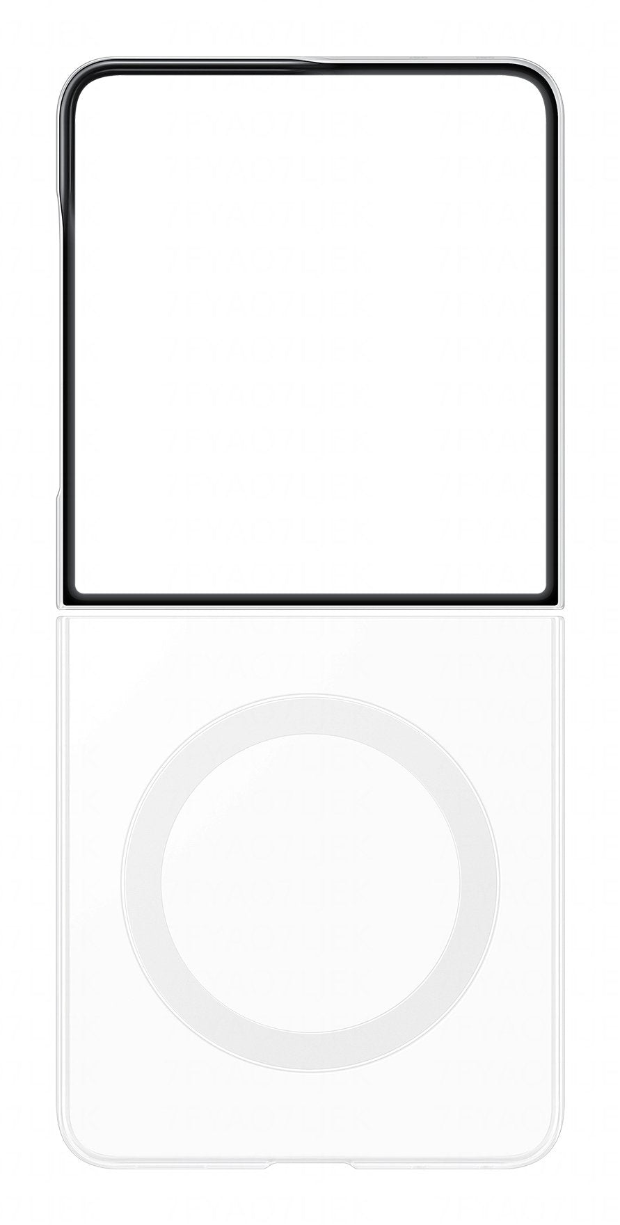 Samsung Clear Magnet Case Fr Galaxy Flip8 Transparent