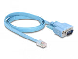 EAN 4043619633531 - DeLOCK 63353 adaptador de cable de vídeo RJ-45 D-Sub (DB-9) Azul imagen 1