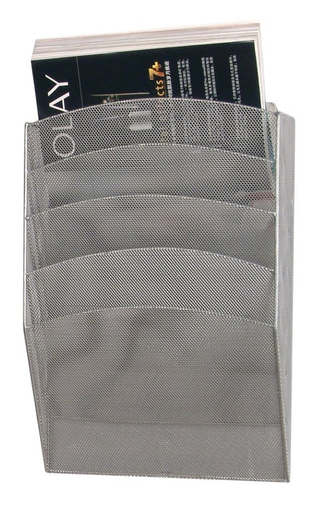 EAN 5705831047273 - Q-CONNECT KF04727 estante para revistas Plata imagen 1