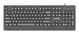 Teclado Philips Spk6247b Con Cable Usb 2.0 Plug And Play Accesos Multimedia Negro Mate Ergonomico