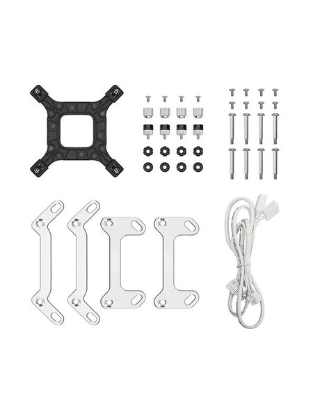 EAN 6933412729273 - DeepCool LQ240 White Procesador Kit de refrigeración líquida 12 cm Blanco 1 pieza(s) imagen 5