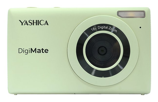 Cámara Yashica Digimate Compacta 64 Mp Cmos Verde