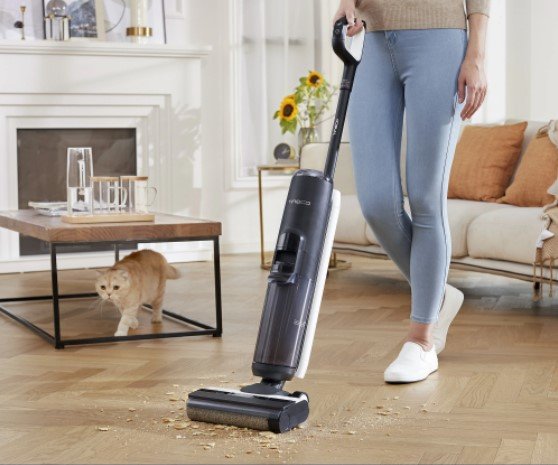 Aspirador Tineco Floor One S5 Negro, Blanco Sin Bolsa