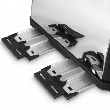 EAN 4260645681033 - Lauben LBN4ST1500BC tostadora 6 4 rebanada(s) 1500 W Negro, Acero inoxidable imagen 8