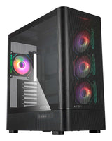 Caja Pc Abysm Danube Sava H500 Ii Torre Atx, Itx, Micro Atx - Lateral De Cristal Templado - 3.5" Y 2.5" - Usb-A, Usb-C Y