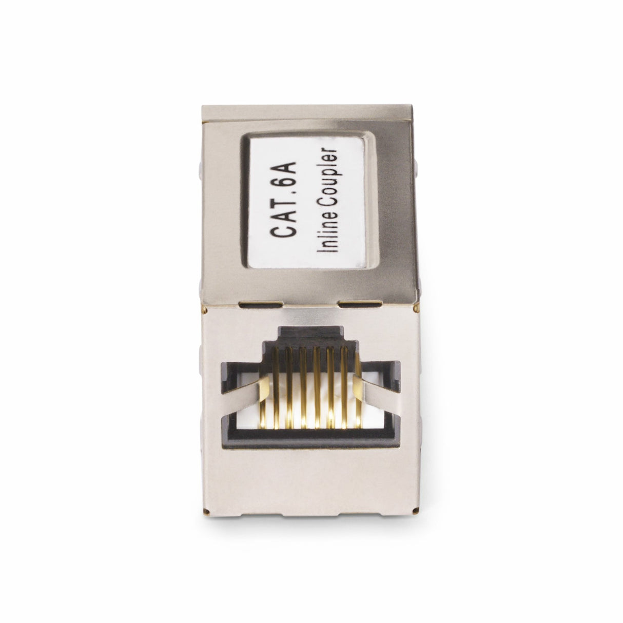 Shielded Rj45 Coupler, Inline  Cat6a Coupler, Female To