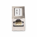 Shielded Rj45 Coupler, Inline  Cat6a Coupler, Female To