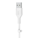Usb-A To Ltg_silicon 3m White