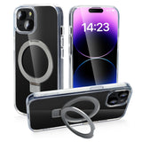 Funda Nevox Styleshell Shockflex Con Función Atril Transparente Para Teléfono Móvil, Iphone 16, Compatible Con Magsafe 4250686414028