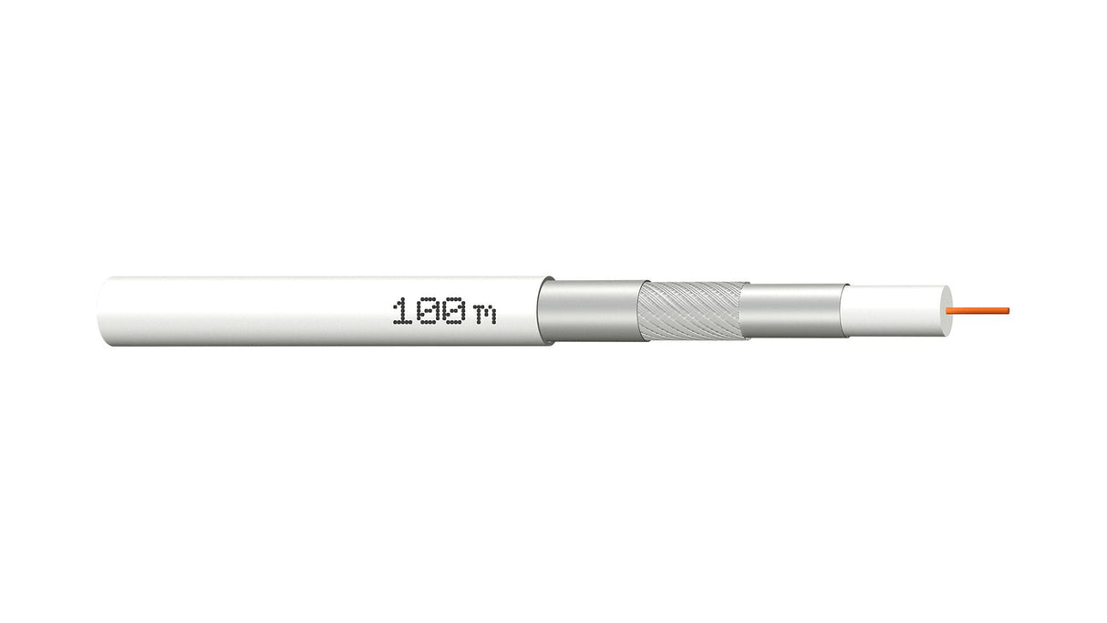 Megasat Vollkupfer Koaxcable 500m Trommel,120db,3-Fach Geschirmt