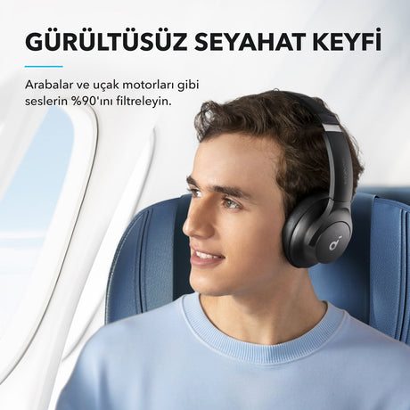 EAN 194644186913 - Soundcore Q20i Beyaz Auriculares Alámbrico Diadema Llamadas/Música USB Tipo C Bluetooth Blanco imagen 4