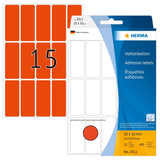 Herma Etiquetas Multiuso Rojo 20x50 Mm Papel Mate 480 St.