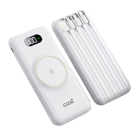 EAN 8434847060750 - COOL Accesorios 8434847060750 batería externa Polímero de litio 10000 mAh Cargador inalámbrico Plata imagen 2