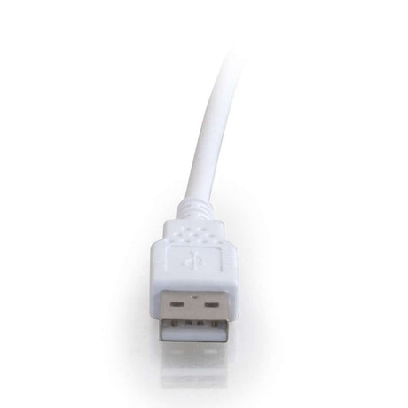 EAN 0757120190189 - C2G USB A Male to A Female Extension Cable 2m cable USB 2,01 m Blanco imagen 2