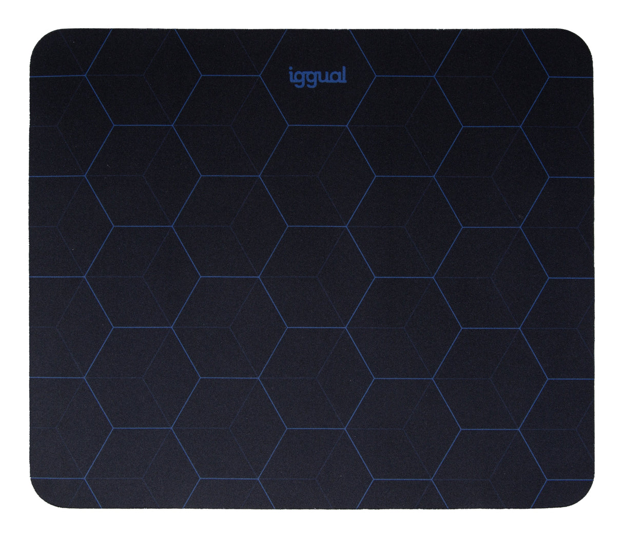 EAN 8435364319154 - iggual Hexa 1 Alfombrilla de ratón para juegos Negro, Azul imagen 1
