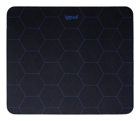 EAN 8435364319154 - iggual Hexa 1 Alfombrilla de ratón para juegos Negro, Azul imagen 1