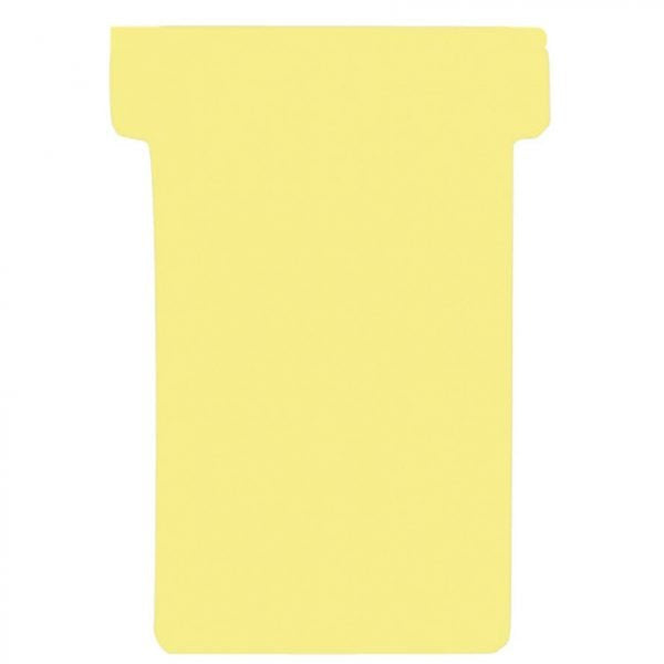 Franken Gmbh Franken - T-Tarjeta - 5.9 X 8.2 Cm - Tamaño 2 - Amarillo (Paquete De 100)