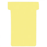 Franken Gmbh Franken - T-Tarjeta - 5.9 X 8.2 Cm - Tamaño 2 - Amarillo (Paquete De 100)
