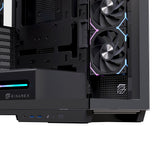 Caja Pc Atx Semitorre Einarex Z1k Rgb C-Templado Negra Excs-Ze-10kr-B