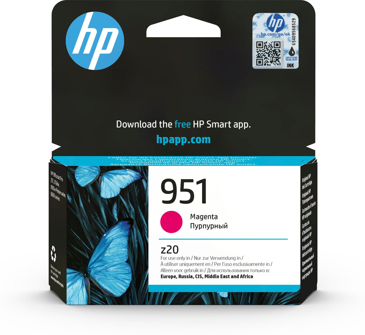 Tinta Original Hp Magenta Nº 951 Cn051ae