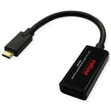 EAN 7630049625143 - ROLINE 11.04.5957-10 Adaptador gráfico USB 3840 x 2160 Pixeles Negro imagen 1
