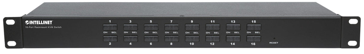 EAN 0766623506496 - Intellinet 506496 interruptor KVM Montaje en rack Negro imagen 2