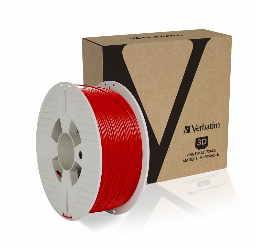 EAN 0023942553205 - Verbatim 55320 material de impresión 3d Ácido poliláctico (PLA) Rojo 1 kg imagen 2