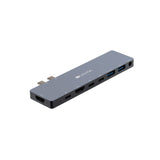 EAN 5291485006136 - Canyon CNS-TDS08DG base para portátil y replicador de puertos Gris imagen 2