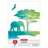 Herlitz Bloque Escolar A4 Greenline Elefante, 50039937