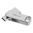 EAN 0751492681702 - PNY DUO LINK unidad flash USB 64 GB USB Type-A / USB Type-C 3.2 Gen 1 (3.1 Gen 1) Acero inoxidable imagen 1