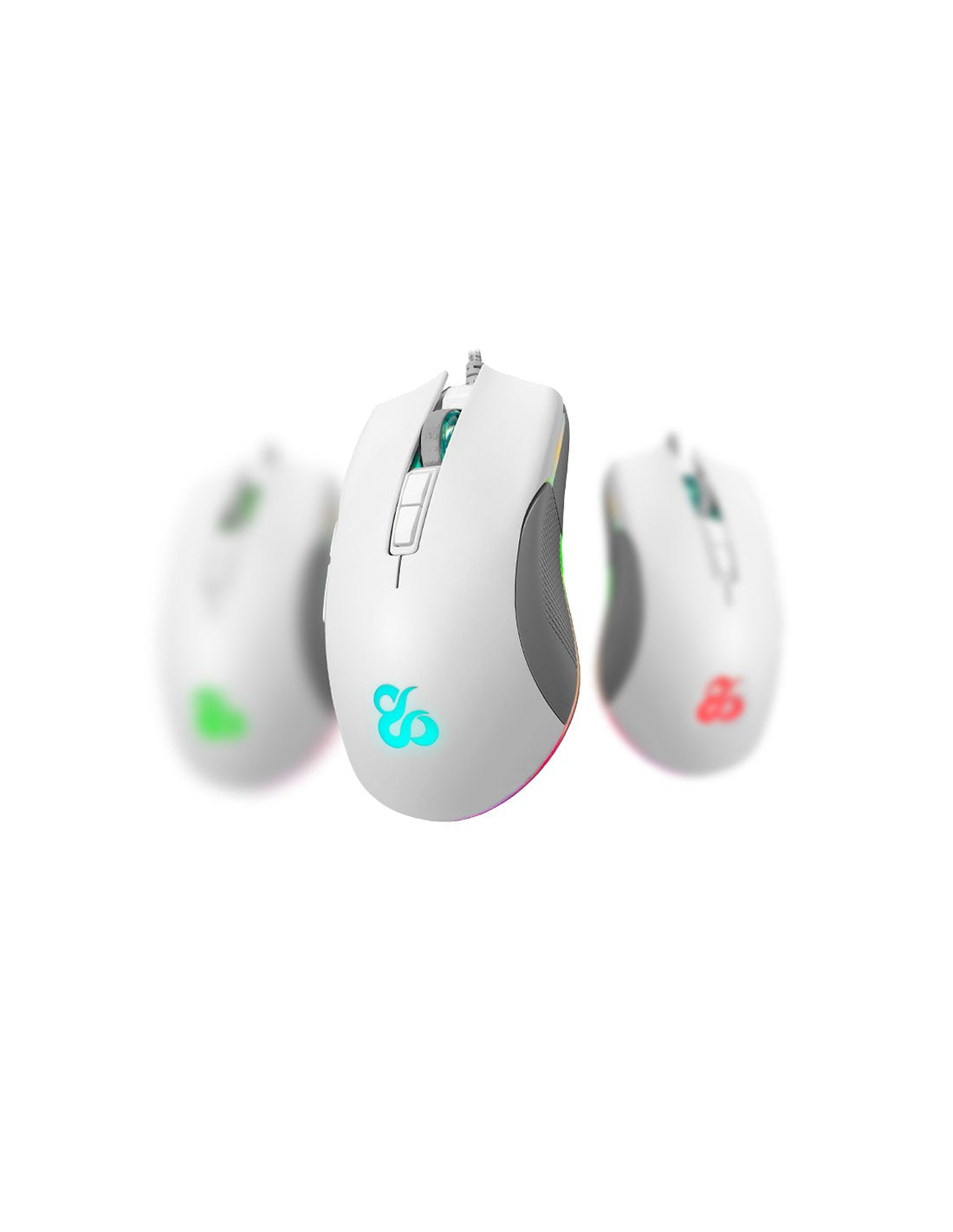 Raton Newskill Eos Ivory Gaming Profesional Rgb 16000dpi Blanco Ns-Ms-Eos-Ivory