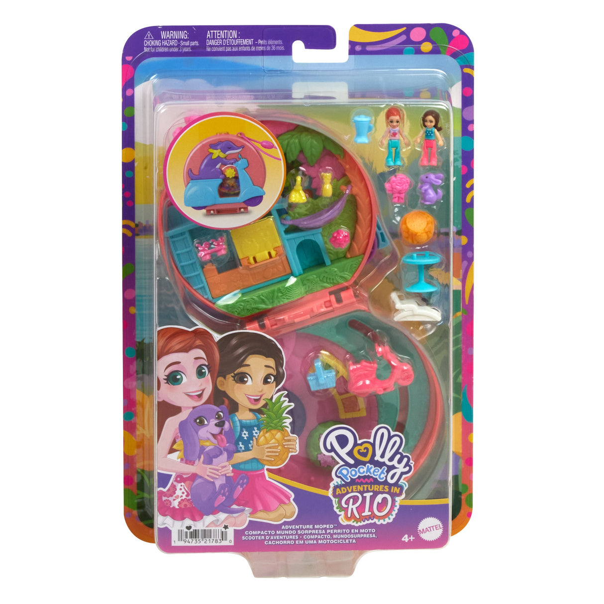 EAN 0194735217830 - Polly Pocket HWN98 set de juguetes imagen 5